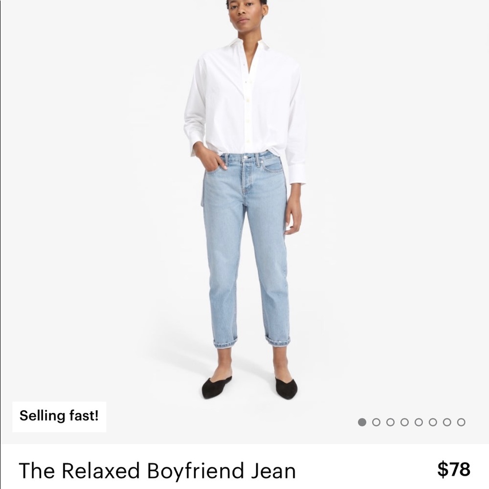 Everlane relaxed boyfriend jean